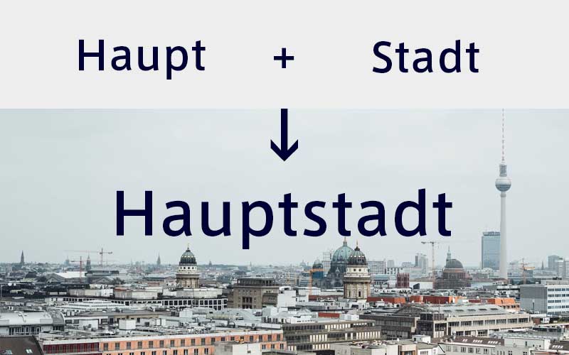 シンプルな成り立ちのドイツ語名詞